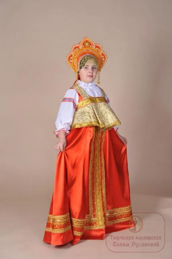 Русский национальный для девочки
