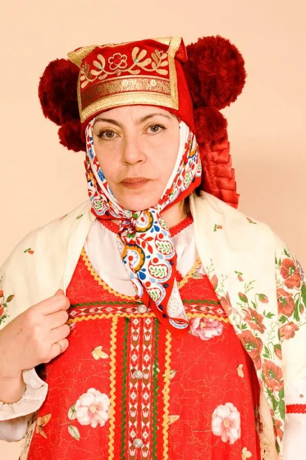 Русский народный сарафан